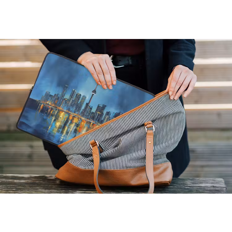 Laptophoes - Skyline Toronto - Water - Stadslichten - Toren — 4