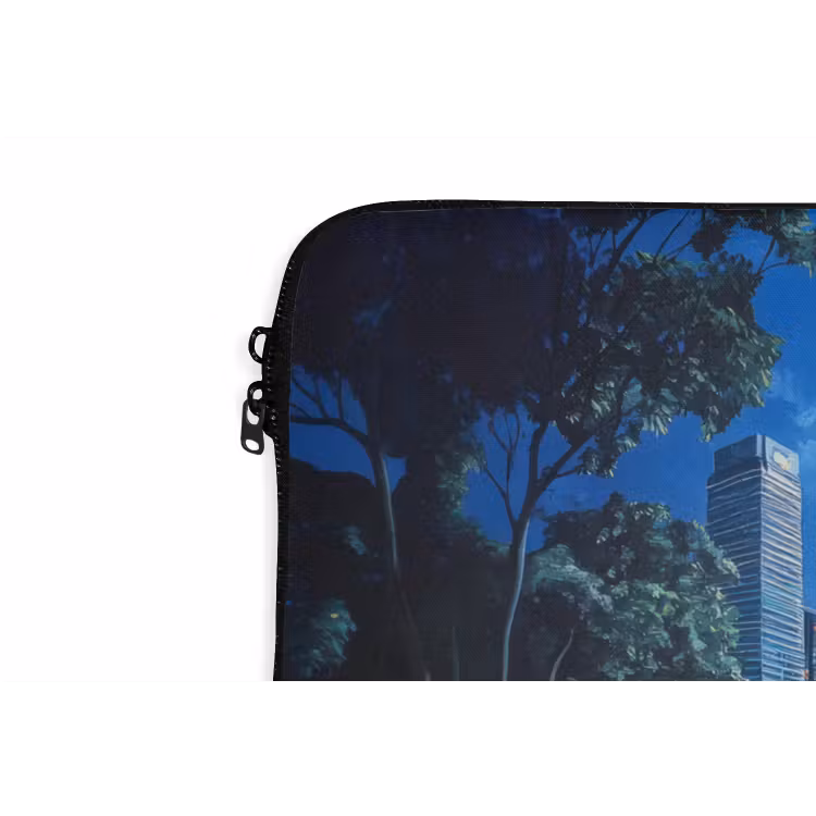 Laptophoes - Stad Kuala Lumpur - Skyline - Wolkenkrabbers - Water — 6