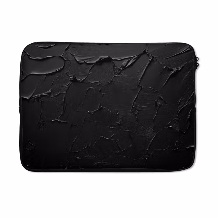 Laptophoes - Zwart - Verf — 5