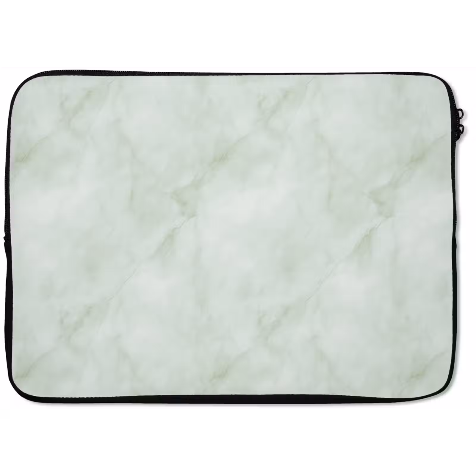 Laptophoes - Groen - Marmer - Vloeiende aders — 1
