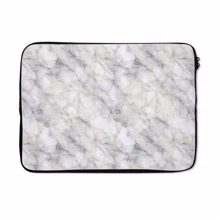 Laptophoes - Grijs - Marmer - Gedetailleerd — 5