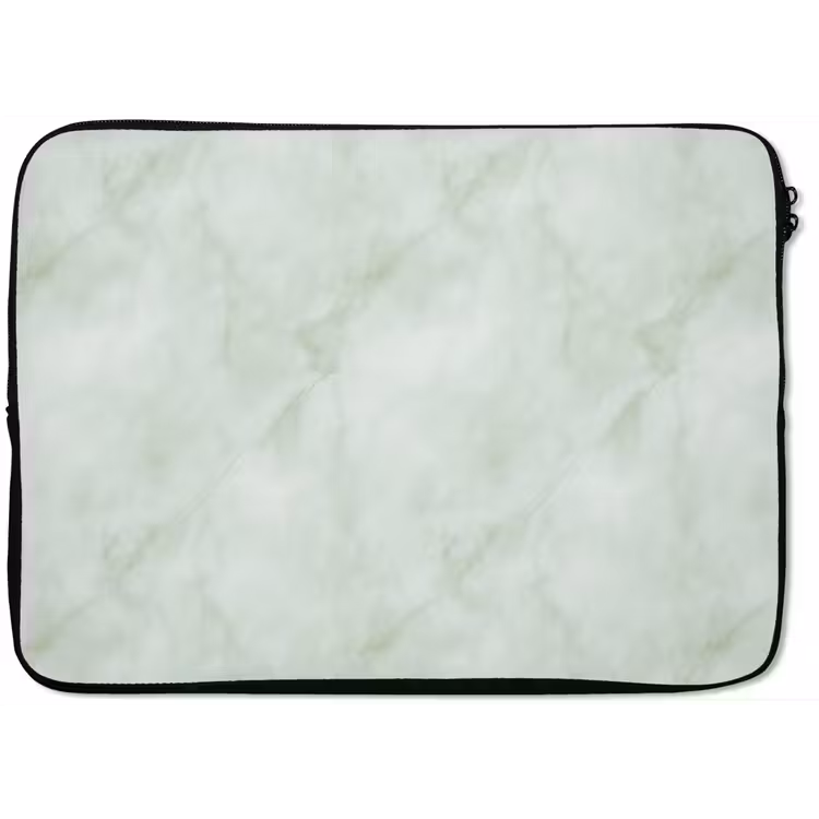 Laptophoes - Groen - Marmer - Vloeiende aders — 1