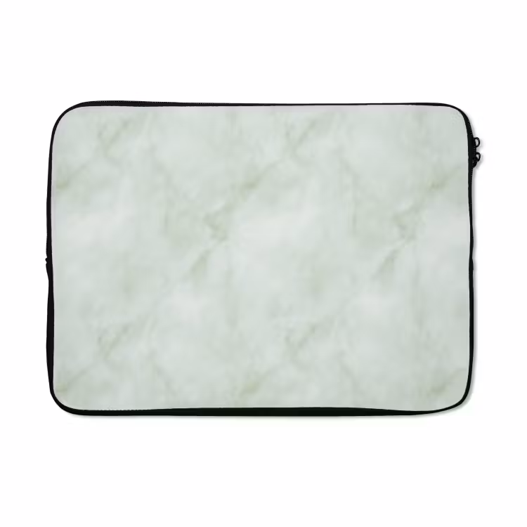 Laptophoes - Groen - Marmer - Vloeiende aders — 5
