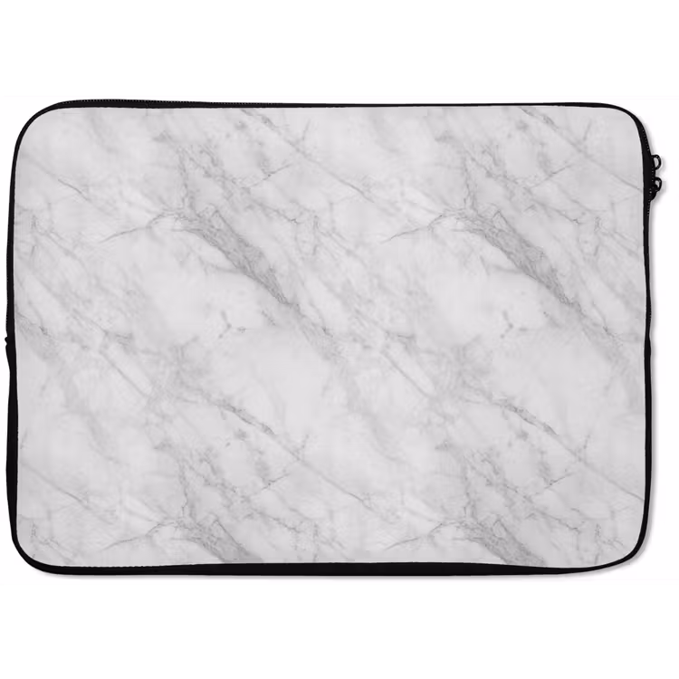 Laptophoes - Klassiek - Marmer - Grijs — 1