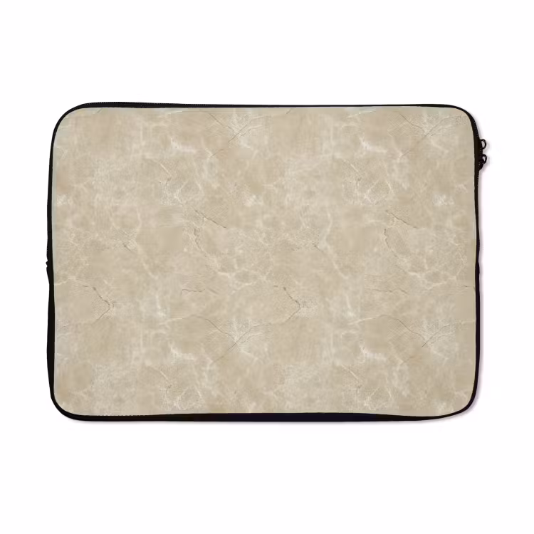 Laptophoes - Lichtbeige - Marmer - Diffusie adering — 5