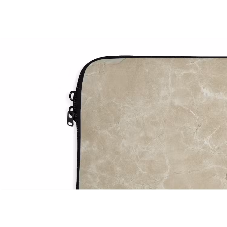 Laptophoes - Lichtbeige - Marmer - Diffusie adering — 6