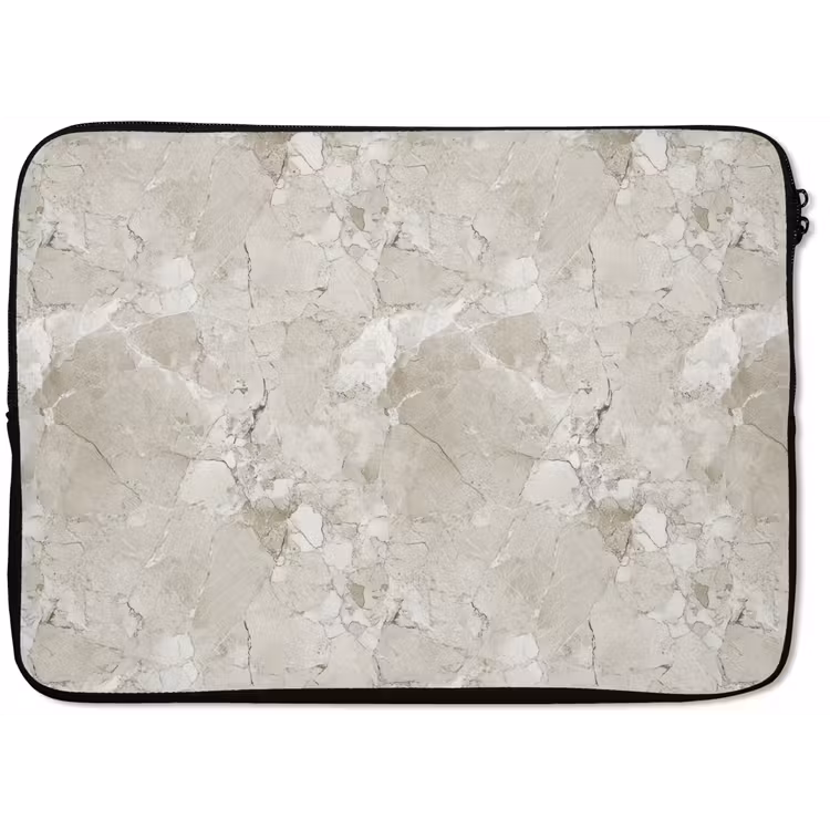Laptophoes - Marmer - Grijs - Aders — 1