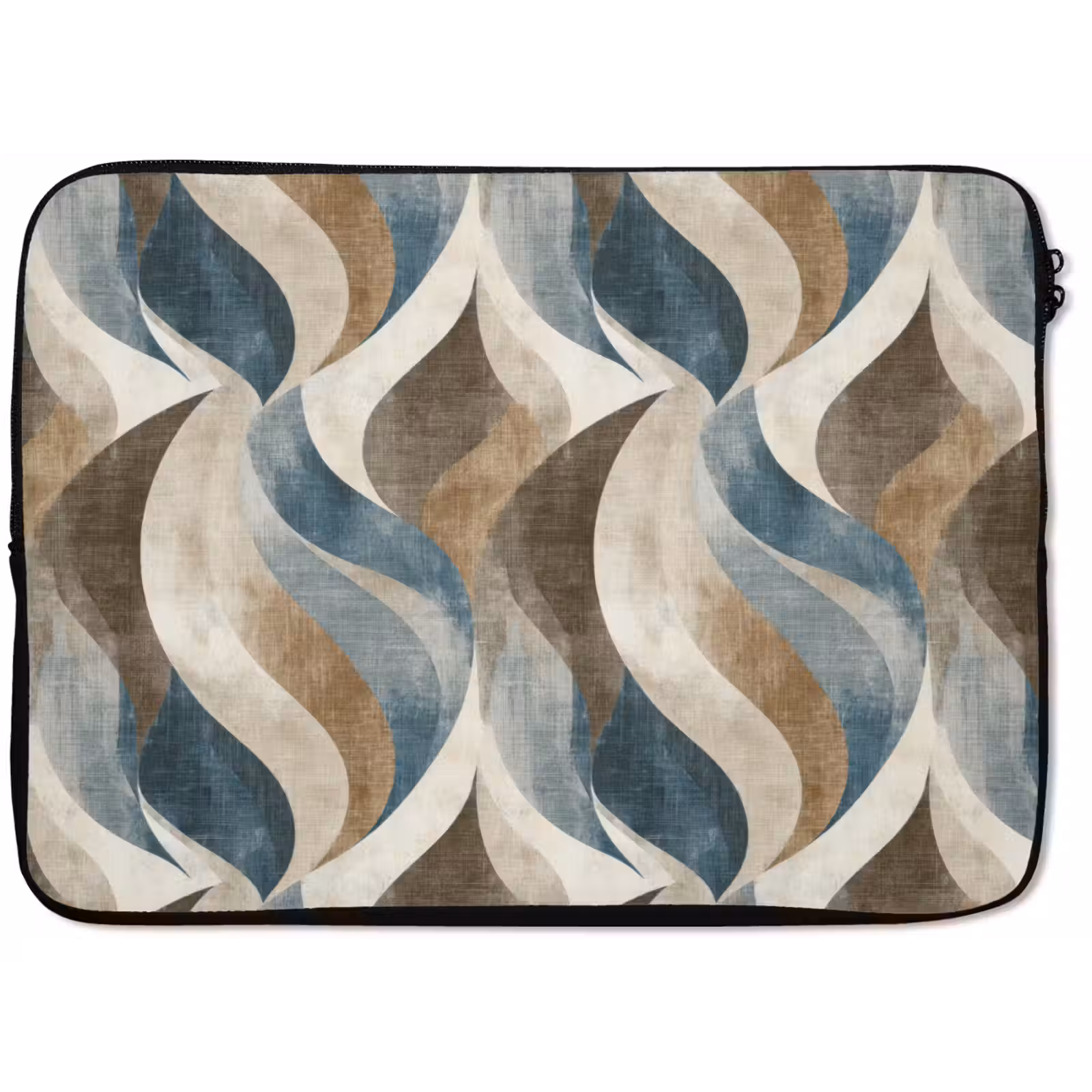 Laptophoes - Abstract - Golven - Kleurrijk — 1