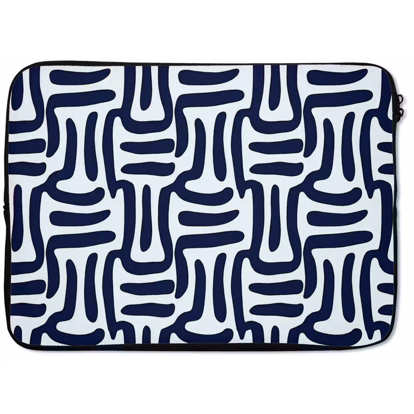 Laptophoes - Abstract - Modern - Blauw — 1