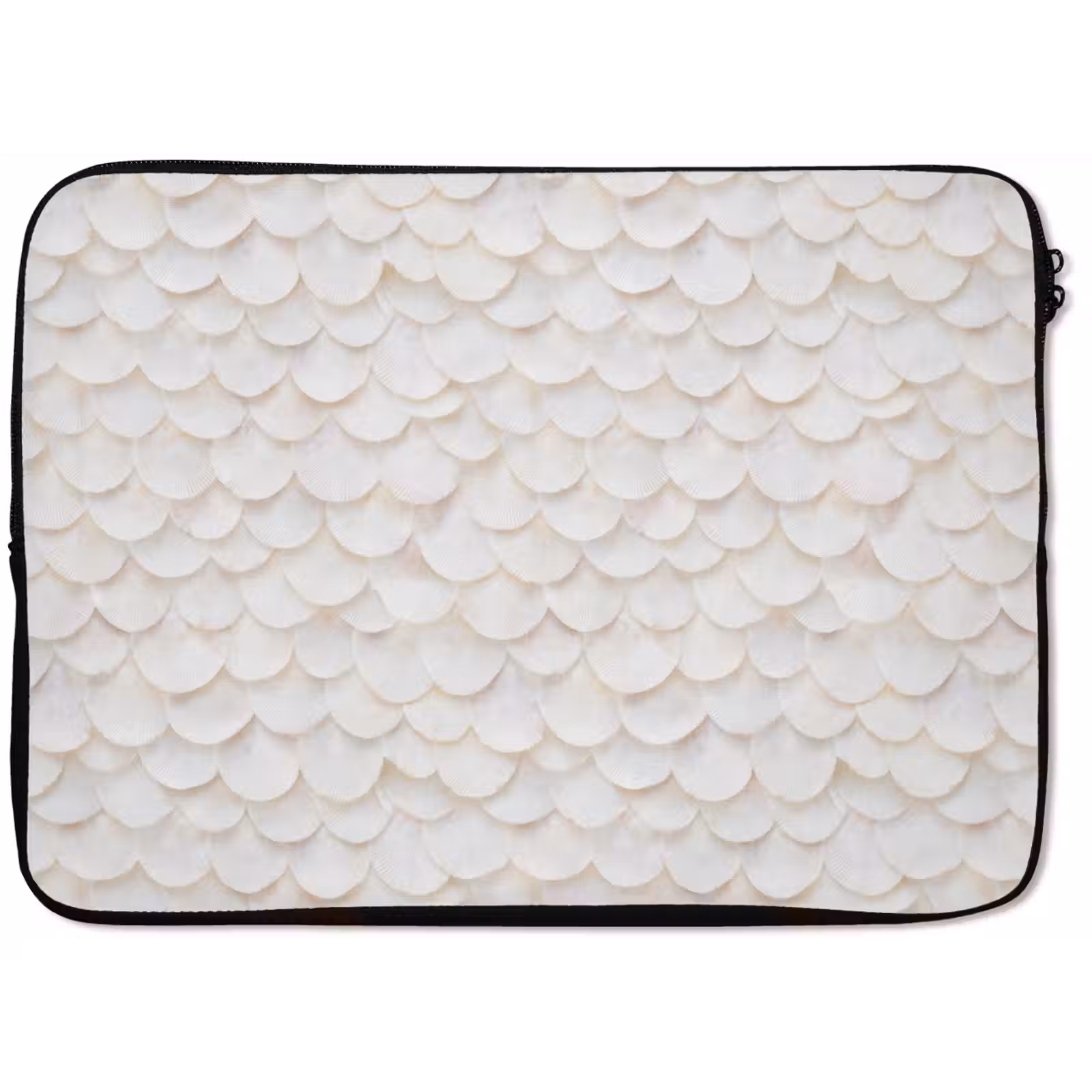 Laptophoes - Schubben - Wit - Elegant — 1
