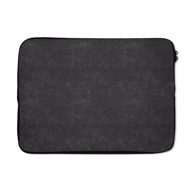 Laptophoes - Donkergrijs - Asfaltstructuur - Ruw — 5