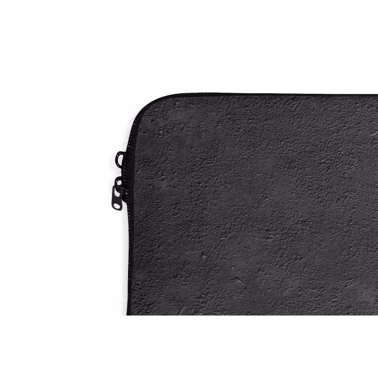 Laptophoes - Donkergrijs - Asfaltstructuur - Ruw — 6