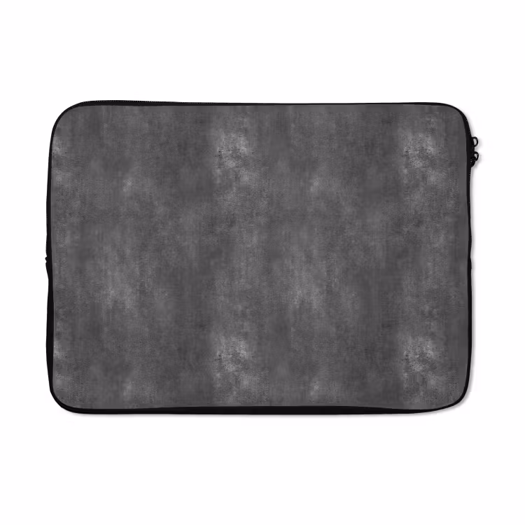 Laptophoes - Donkergrijs - Ruw - Beton — 5
