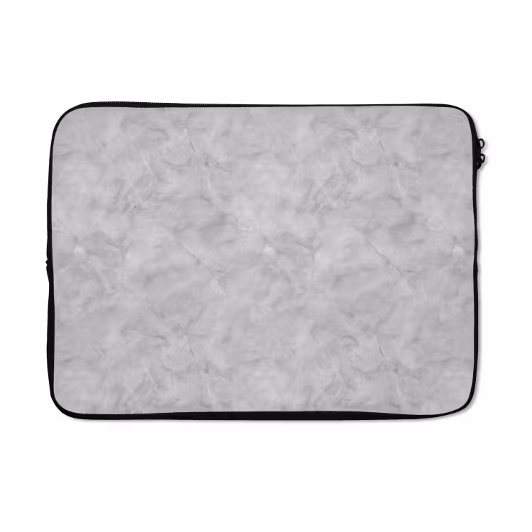 Laptophoes - Grijs - Marmer - Mat — 5
