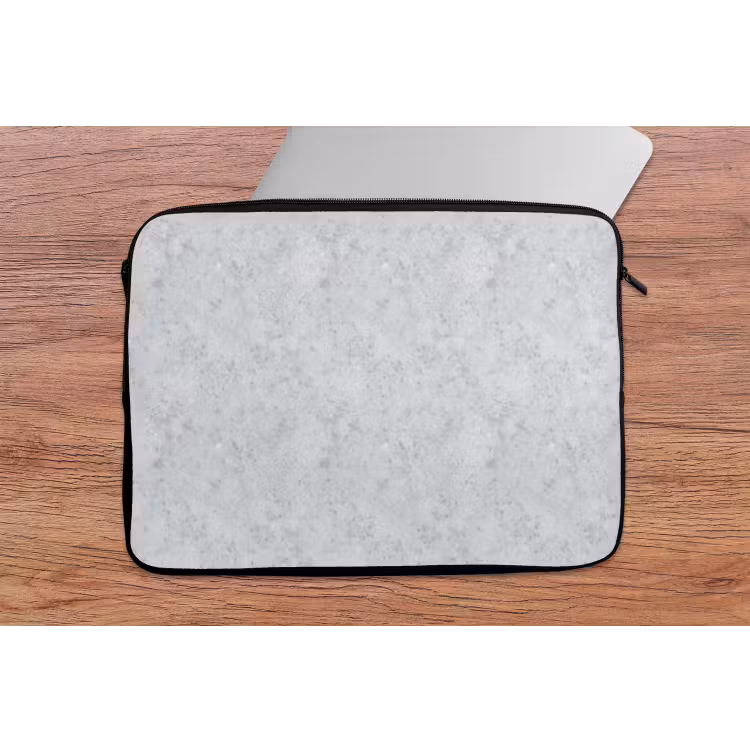 Laptophoes - Grijs - Terrazzo-effect - Beton — 2