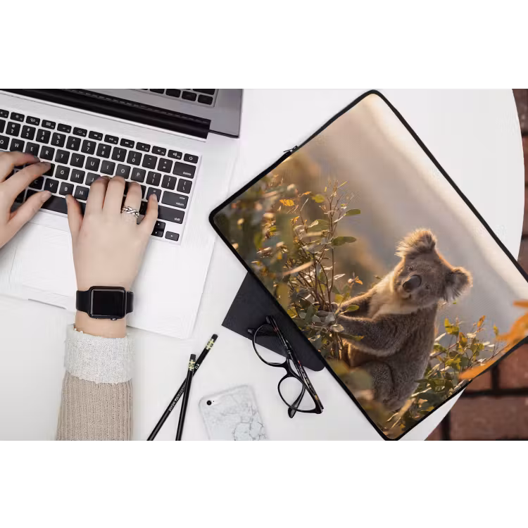 Laptophoes - Koala - Bladeren - Ochtendlicht — 3