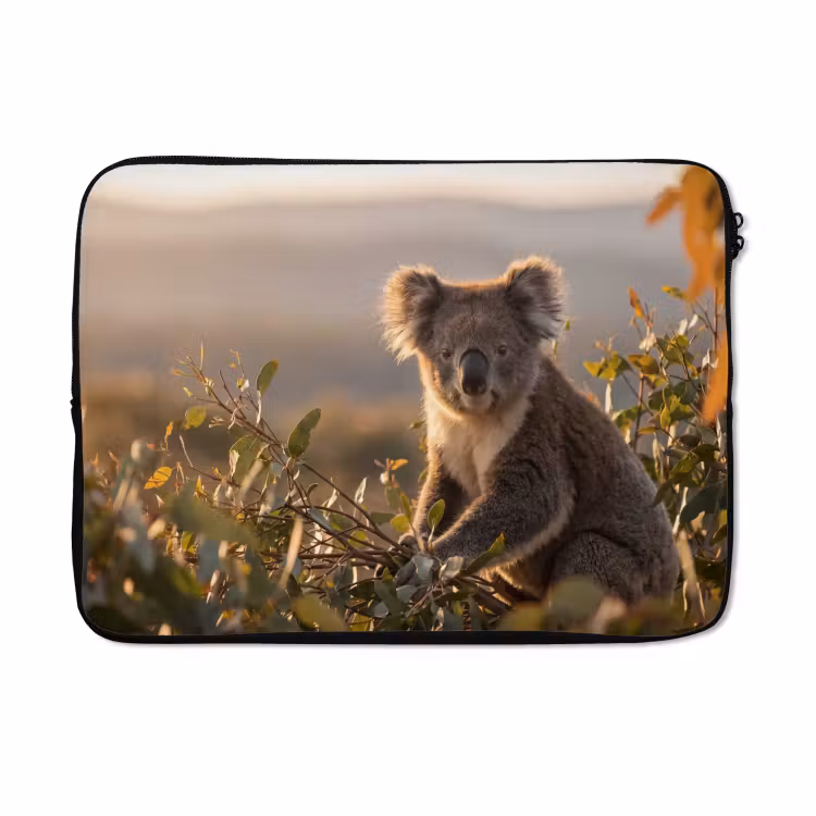Laptophoes - Koala - Bladeren - Ochtendlicht — 5