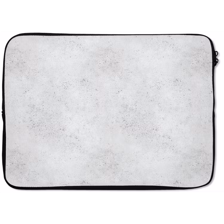 Laptophoes - Lichtgrijs - Betonstructuur - Subtiel — 1