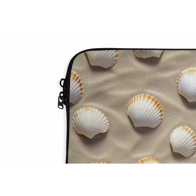 Laptophoes - Schelpen - Zand - Maritiem — 6
