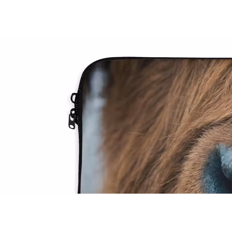 Laptophoes - Schotse hooglander - Neus - Bruin — 6