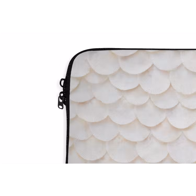 Laptophoes - Schubben - Wit - Elegant — 6