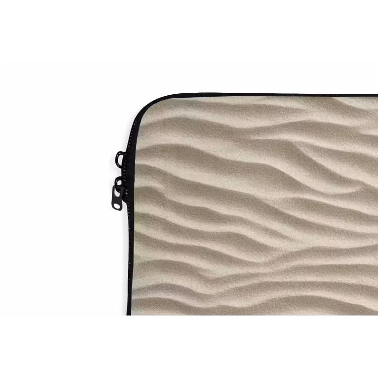 Laptophoes - Zand - Golven - Beige — 6