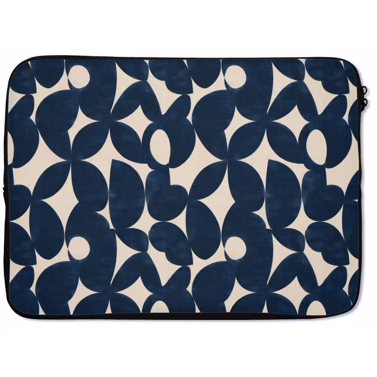 Laptophoes - Modern - Geometrisch - Blauw — 1
