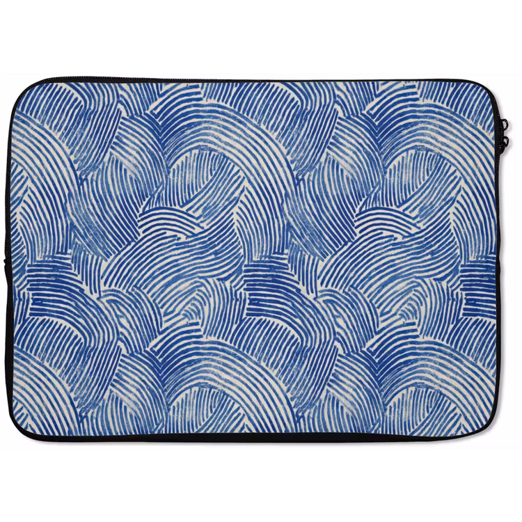 Laptophoes - Modern - Abstract - Blauw — 1