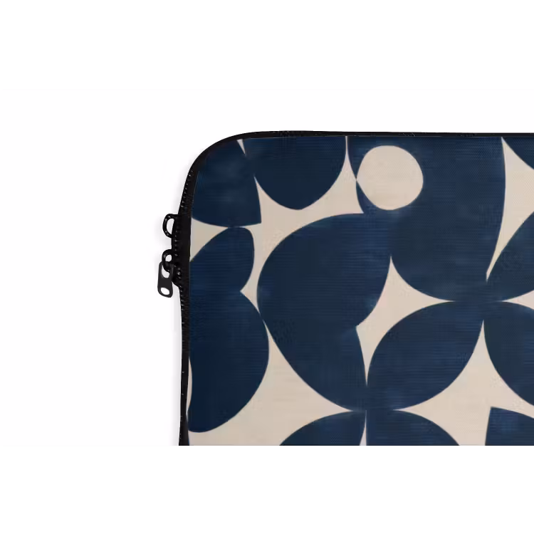 Laptophoes - Modern - Geometrisch - Blauw — 6