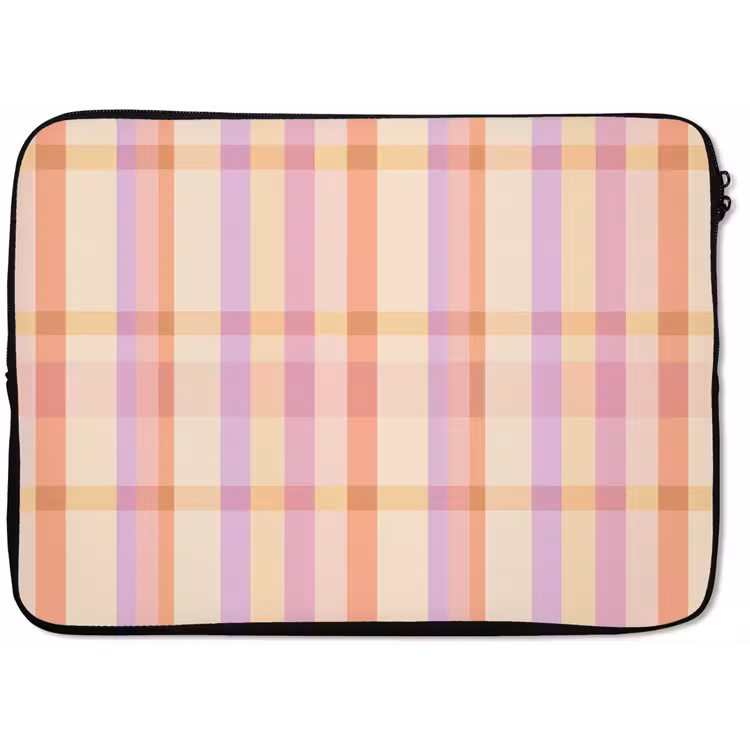 Laptophoes - Pastel - uitpatroon - Geometrisch — 1