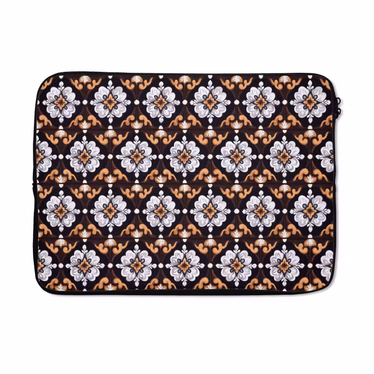 Laptophoes - traditioneel - Element - Kleurrijk — 5