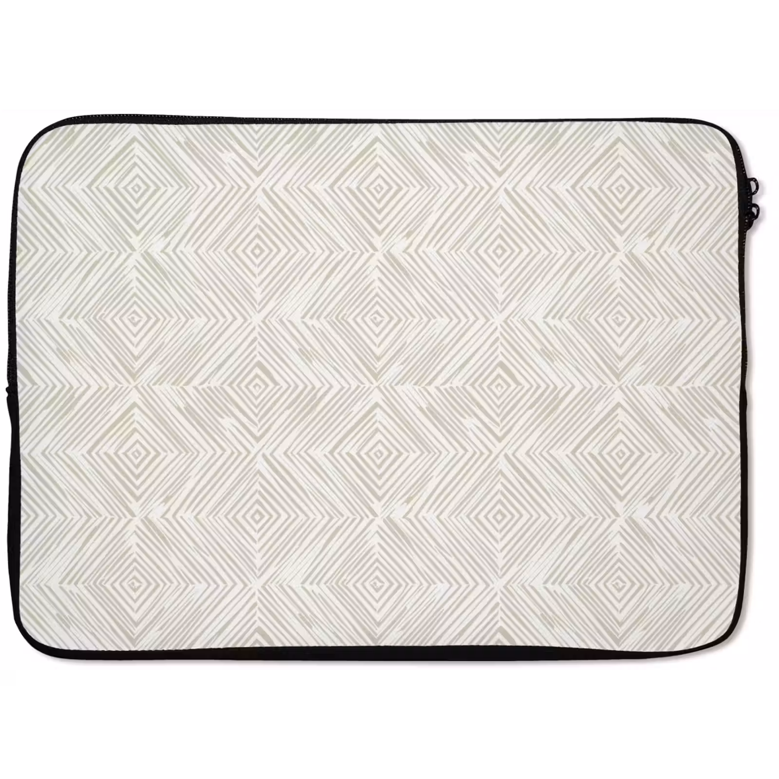 Laptophoes - Abstract - Ruiten - Beige — 1