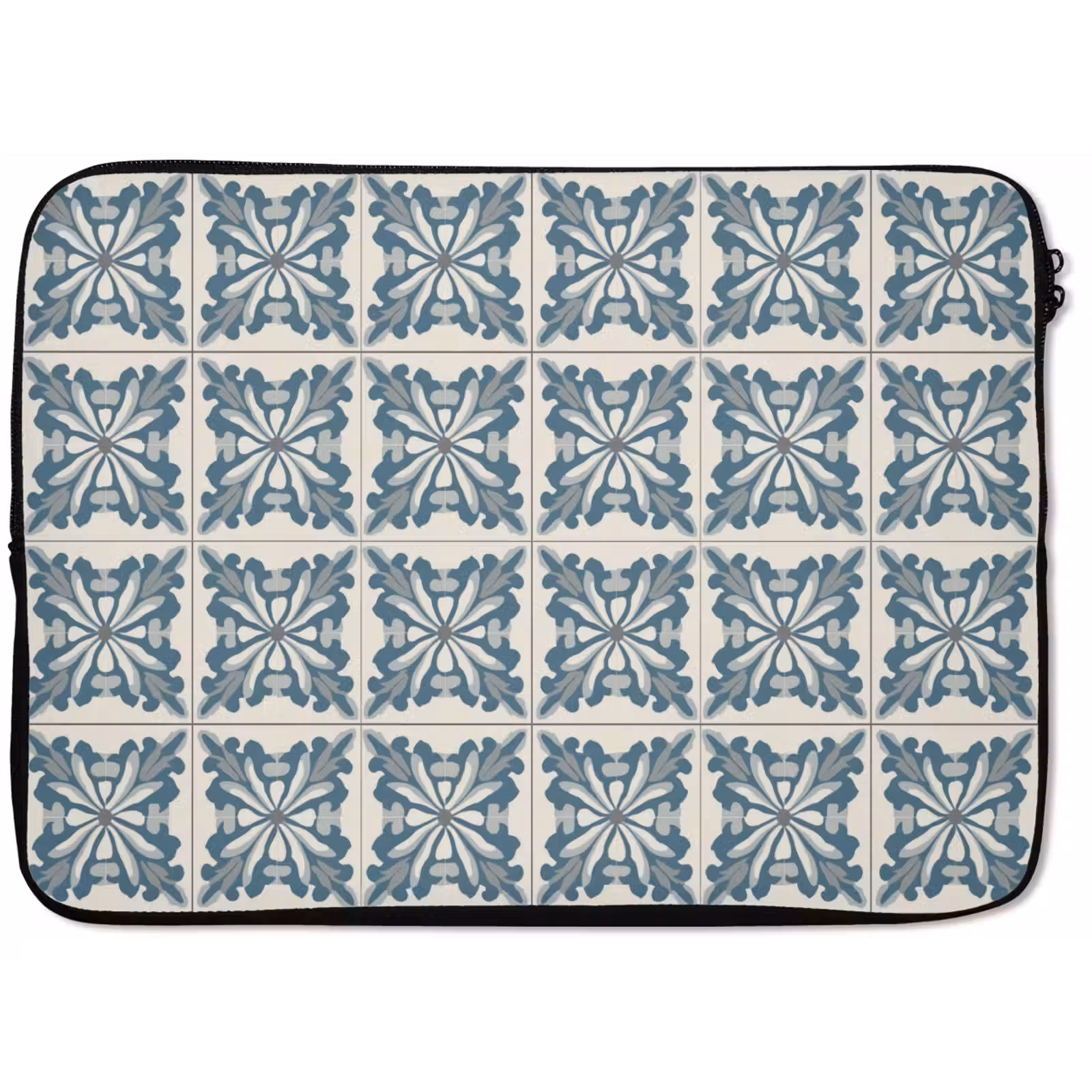 Laptophoes - Dessin - Tegel - Blauw — 1