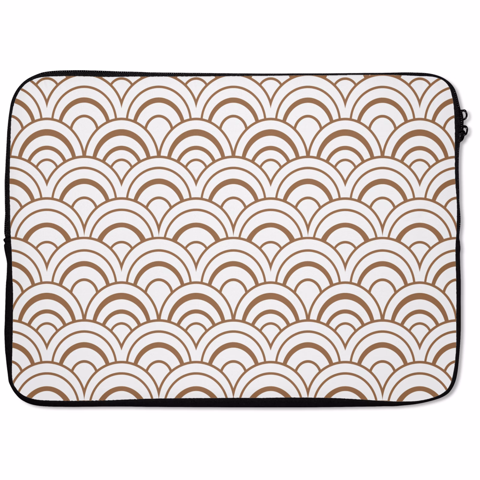Laptophoes - Klassiek - Motief - Terracotta — 1