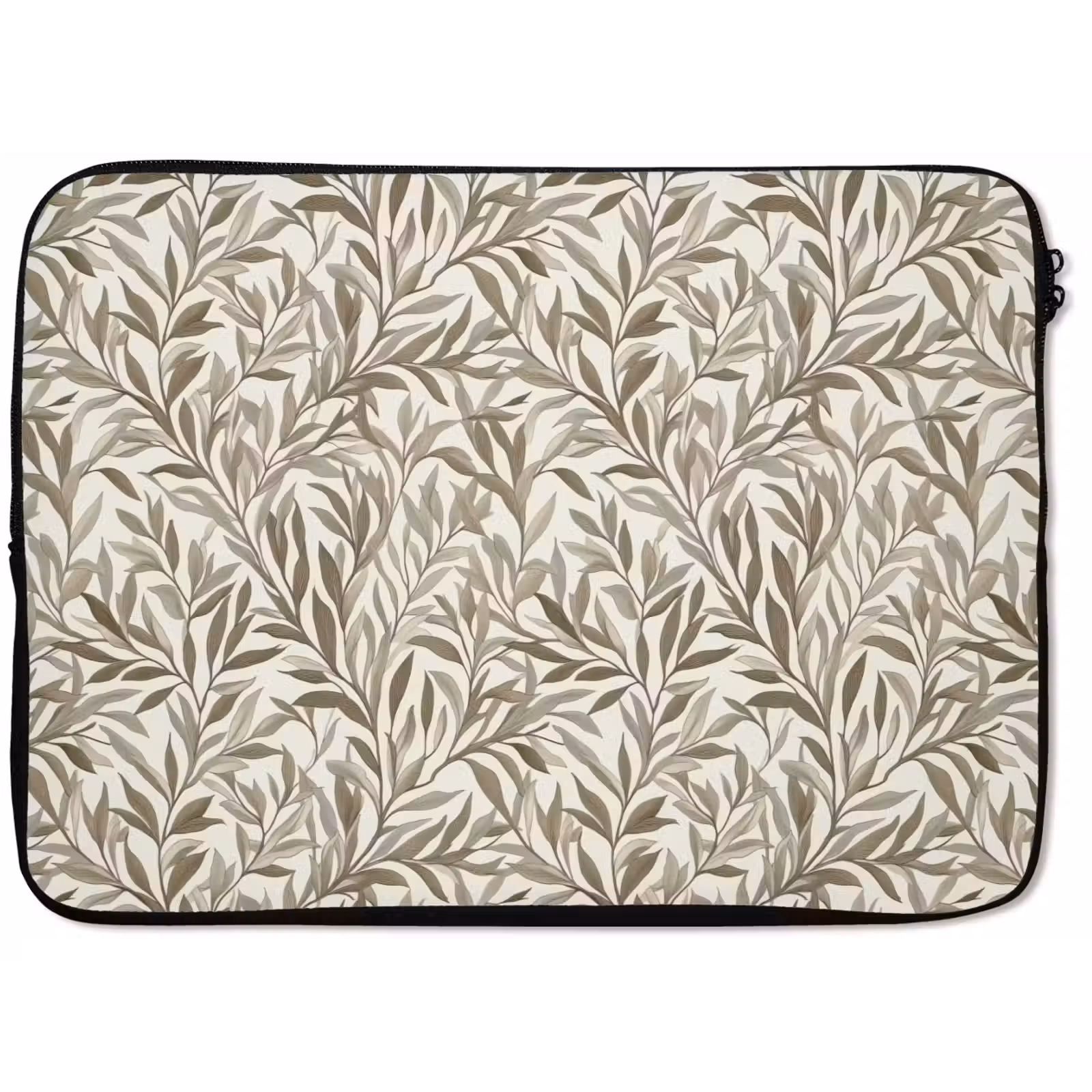 Laptophoes - Takken - Botanisch - Taupe — 1
