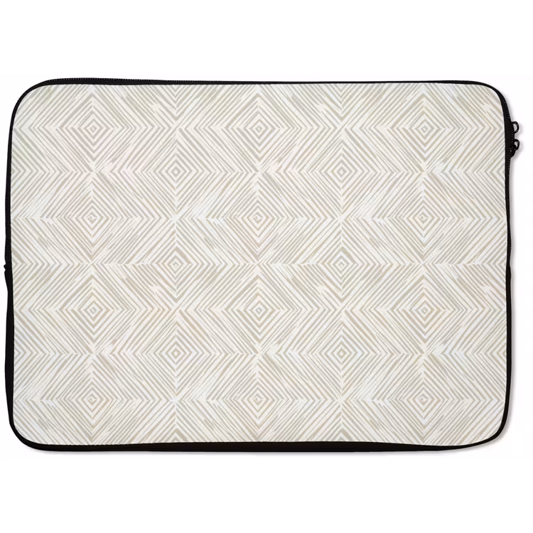 Laptophoes - Abstract - Ruiten - Beige — 1