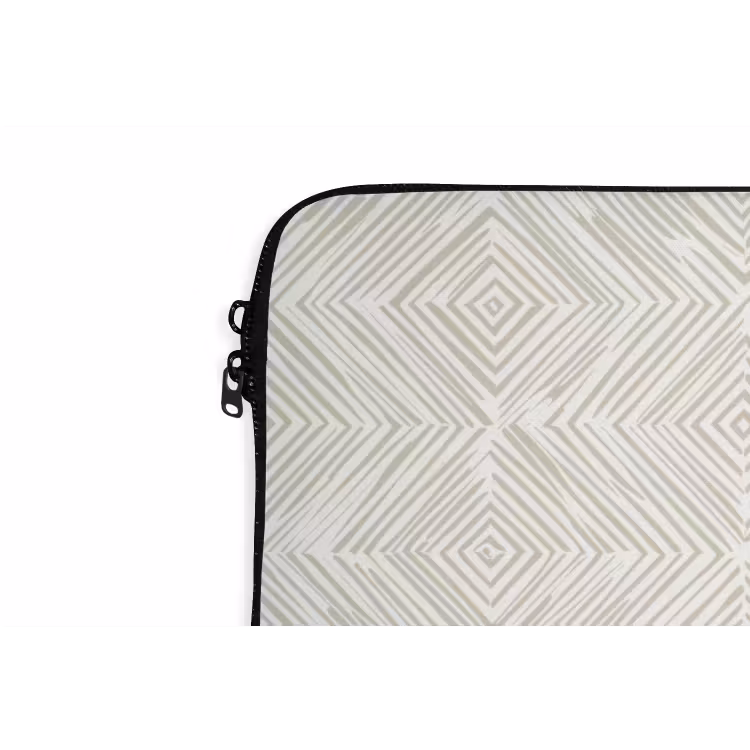 Laptophoes - Abstract - Ruiten - Beige — 6