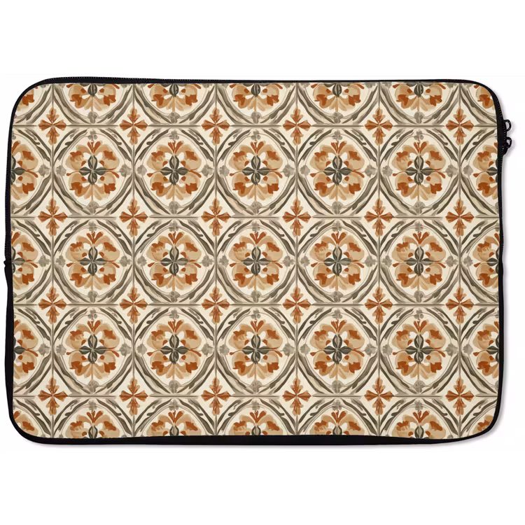 Laptophoes - Elegant - Antiek - Kleurrijk — 1