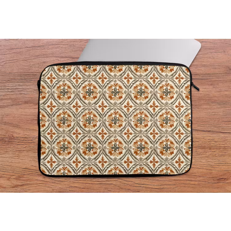 Laptophoes - Elegant - Antiek - Kleurrijk — 2