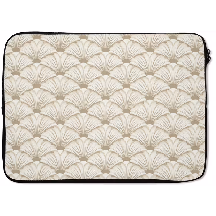 Laptophoes - Klassiek - Art - Beige — 1