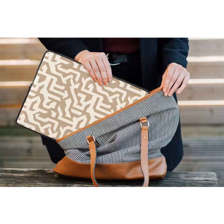 Laptophoes - Modern - Abstract - Beige — 4