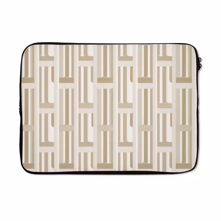 Laptophoes - Modern - Geometrisch - Beige — 5
