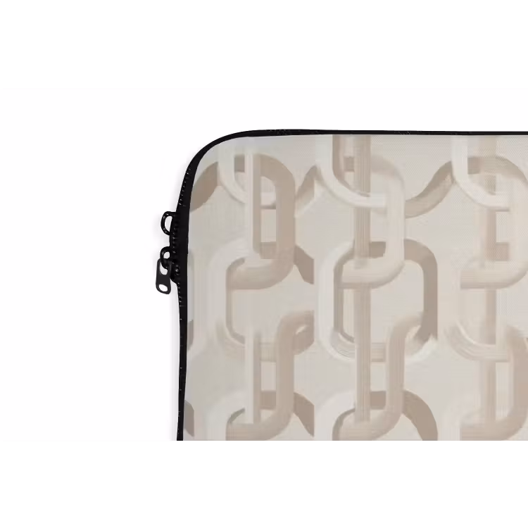 Laptophoes - Motief - Abstract - Beige — 6
