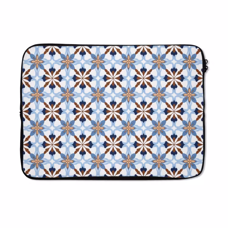 Laptophoes - Ornament - Tegel - Kleurrijk — 5