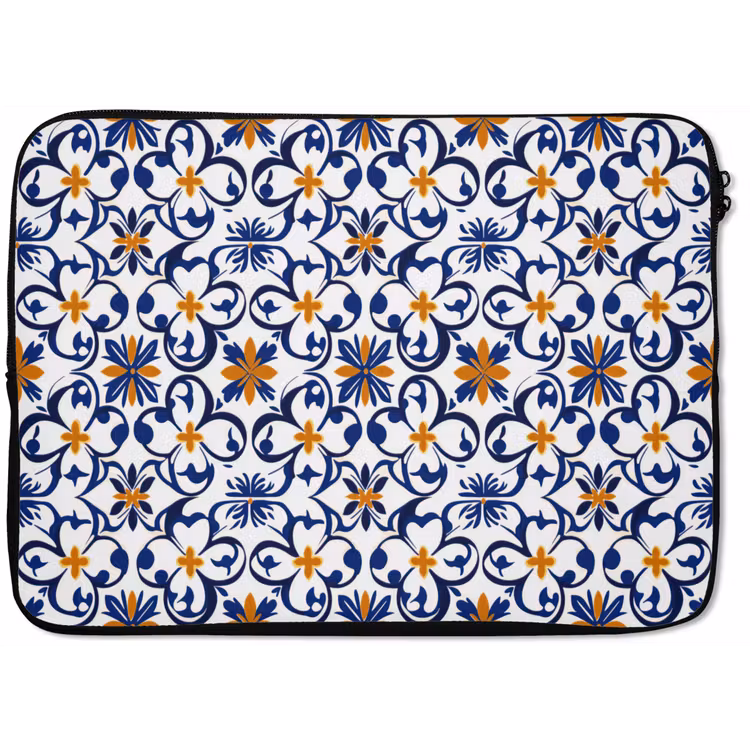 Laptophoes - Patroon - Modern - Kleurrijk — 1