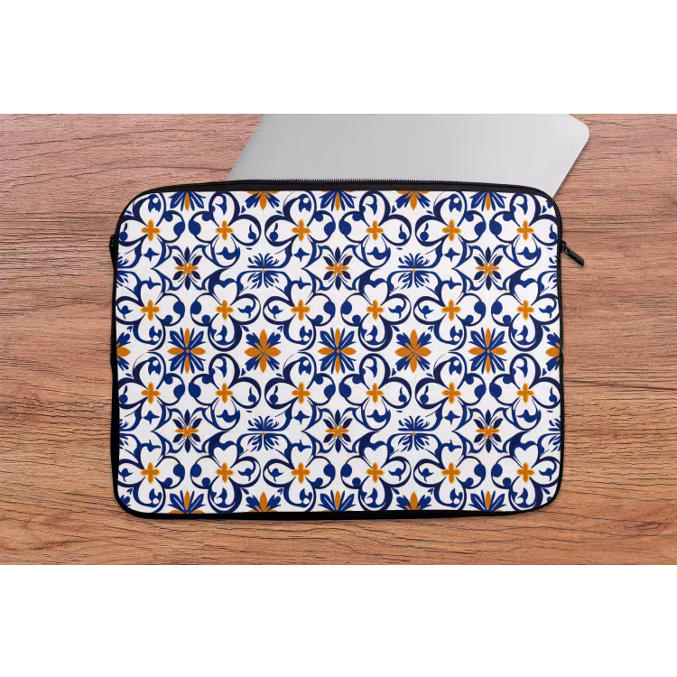 Laptophoes - Patroon - Modern - Kleurrijk — 2