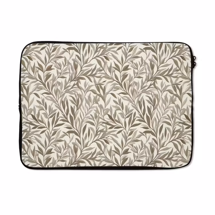 Laptophoes - Takken - Botanisch - Taupe — 5