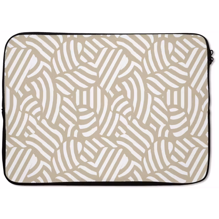 Laptophoes - Abstract - Modern - Beige — 1