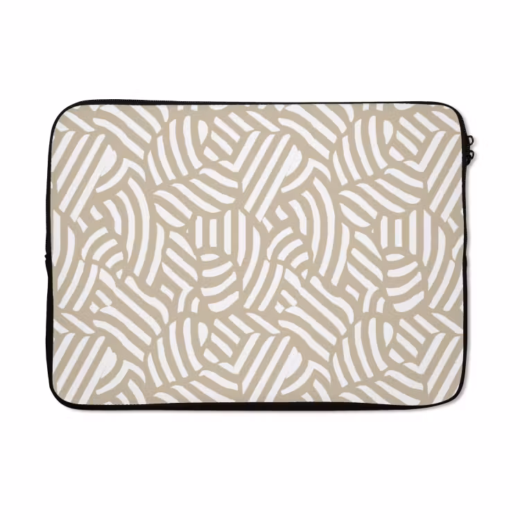 Laptophoes - Abstract - Modern - Beige — 5