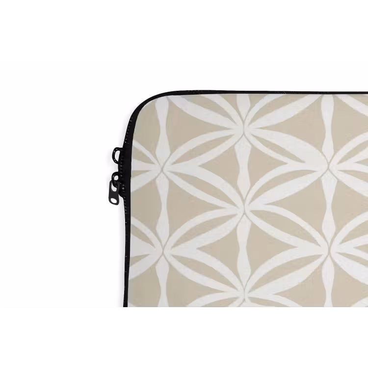 Laptophoes - Motief - Modern - Beige — 6
